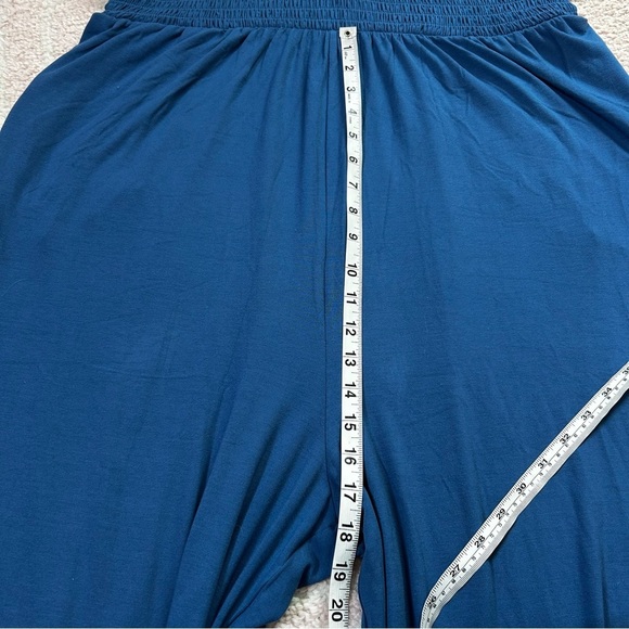 NWT Old Navy Waist-Defined Blue Jumpsuit Stretch Jersey Knit Size XL Maternity - Picture 8 of 13